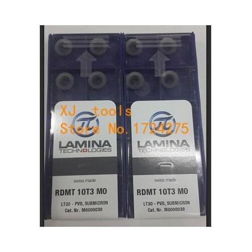 Free Shipping 10pcs RDMT10T3MO LT30 Milling cutter Carbide Inserts for indexable end milling cutter CNC machine