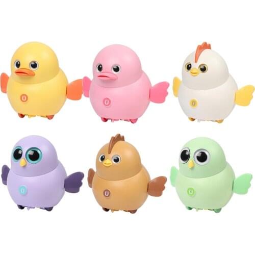Cute Swing Chicken Childrens Magnetic BabyElectronic Pet Crawling Toy Swing Team Boys and Girls Electric Walking