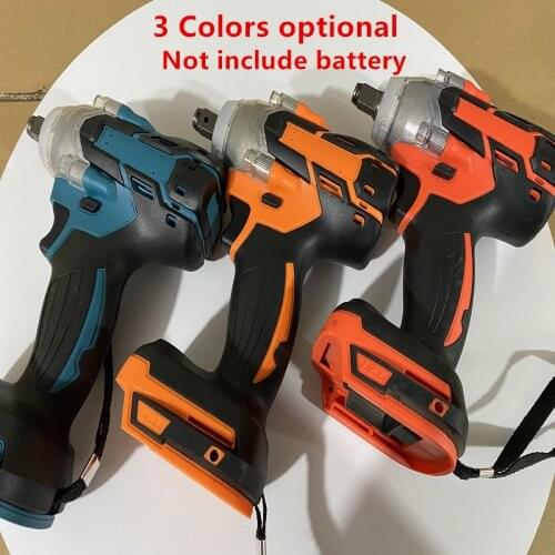 Electric wrench brushless impact charging screwdriver jackhammer Wrench Power Tools Compatible for Makita 18V Battery