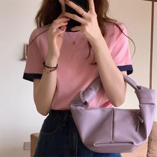 Alien Kitty 6 Colors High Quality T-Shirt Slim High Street Short Sleeve 2021 Women Chic Summer Casual All Match Loose Tops Mujer