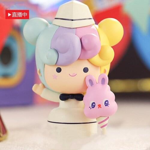 POP MART Momiji Dolls Circus series Toys figure Action Figure Blind Box Birthday Gift Kid Toy Birthday Gift