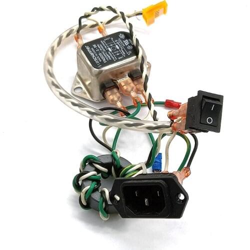 Panel Rewinding ribbon power supply board(220V) power cable fits for Zebra P330i