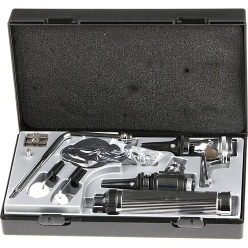 MK07-364Otoscope Rhinoscopy Ophthalmoscope Laryngoscope ENT Diagnostic Set