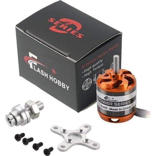 FlashHobby D3542 1000KV 1250KV 1450KV Brushless Outrunner Motor For Mini Multicopters RC Plane Helicopter