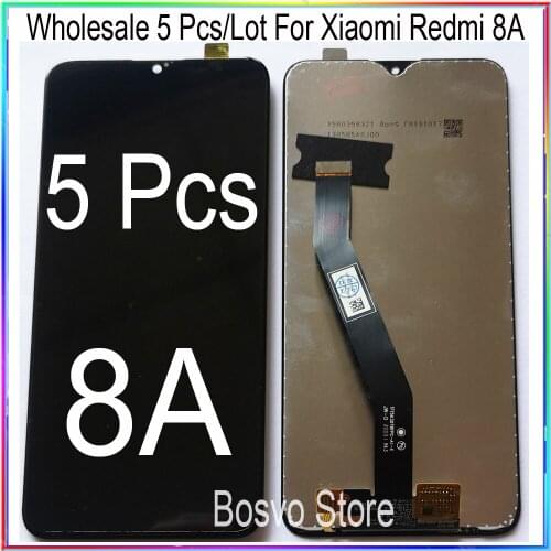 Wholesale 5 Pcs/Lot For Xiaomi Redmi 8A LCD screen display with touch assembly for Redmi 8