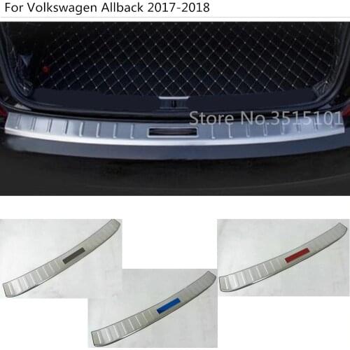 Car Rear Outside Bumper Trunk Trim Cover Plate Pedal For VW Volkswagen Passat B8 Sedan Variant Alltrack 2015 2016 2017 2018 2019