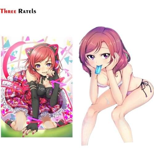 Three Ratels FC816 Anime Girl Nishikino Maki LOVE LIVE Car Windshield Sticker Macbook Decal