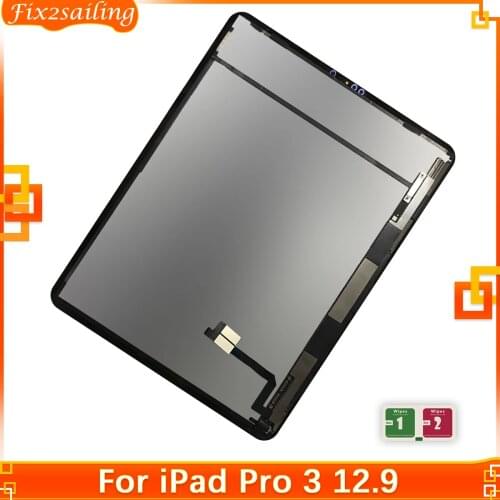 For iPad LCD Pro 3 12.9 3rd 4th Gen 2018 A1876 A2014 A1895 A1983 LCD Display Digitizer Sensors Assembly Panel Replacement