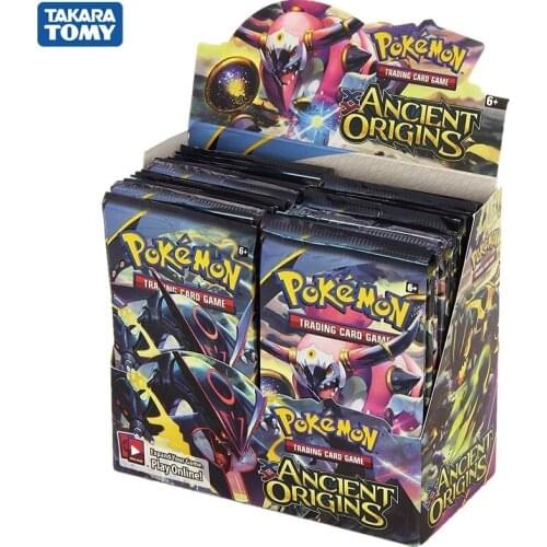 324Pcs Pokemon Cards Booster Box TCG: Ancient Origins Evolutions Game Card Collection Toy Gift