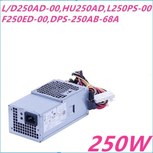 New PSU For Dell 220 230 537 545 660S 390 790 990 3010 7010 Power Supply L250AD/D250AD-00 HU250AD/L250PS/F250ED-00 DPS-250AB-68A