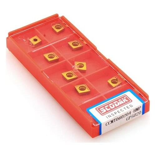 CCMT060204 -HMP GP5020 carbide inserts for face milling cutter TJU / SCLCR / RBH tools suitable for CNC milling machine