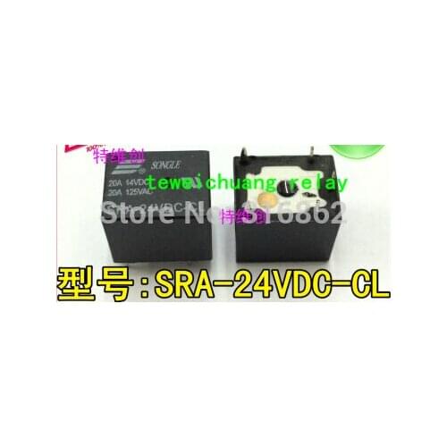SRA-24VDC-CL SRA-24VDC SRA-DC24V 10PCS/LOT 24V RELAY Free Shipping transistor diode module electronic Components kit