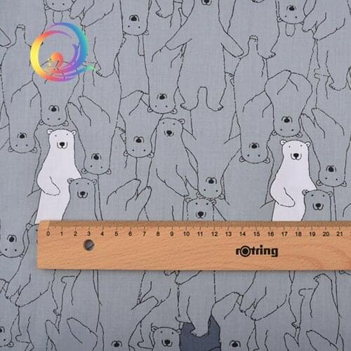 Haisen,Cartoon Printed Twill Cotton Fabric,DIY Quilting Sewing For Baby&Children Sheet,Pillow,Cushion,Toys Material,Half Meter