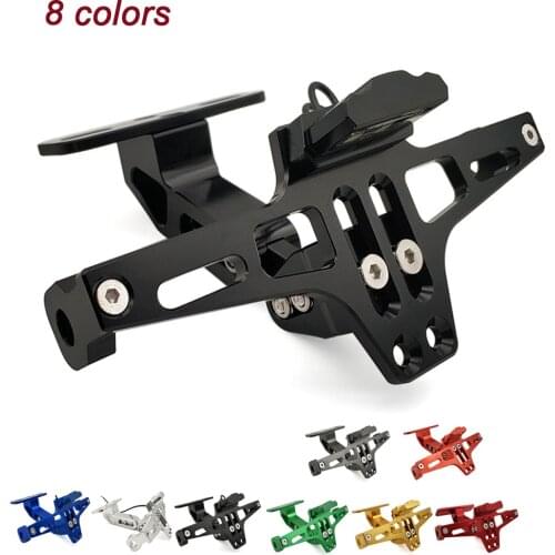 Motorcycle Rear License Plate Mount Holder Light Moto Bracket Frame For Benelli leoncino 500 trk 502 hyosung gt650r Moto Part