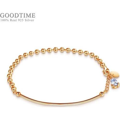 Fashion Women Bracelet 925 Sterling Silver Bracelets Zircon Charm Bracelets Beaded Multi-layer Silver Jewelry Girlfriend Gift