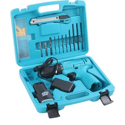 Hand Tool Set 15sets General Household Repair Hand Tool Kit with Plastic Toolbox Storage Case Socket Wrench Screwdriver Knife