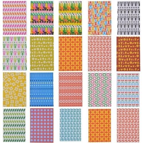 DIY 20pcs/set New Cute Films Photo Cute Diary Stickers For FujiFilm Instax Mini Instant