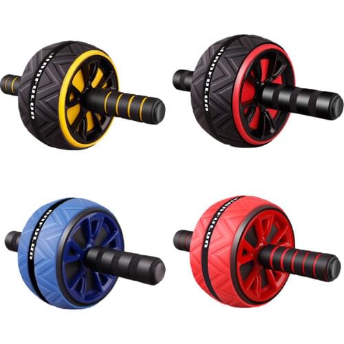 2020 New Ab Roller No Noise Abdominal Wheel Ab Roller Stretch Trainer For Arm Waist Leg Exercise Gym Fitness Equipment