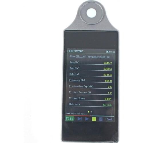 PHOTO-200F hand-held illuminometer / luminometer / stroboscope for stroboscopic and illuminance measurement 0.1 lx~1000klx