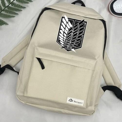 Attack on Titan Titan Attack Shingeki No Kyojin mochilas bags 2021 anime fashion girl infantil borse da donna women backpack