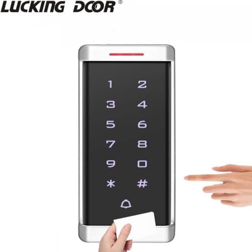 Backlight Access Control Touch Keypad 125Khz RFID Access Control Standalone Keypad Waterproof Wiegand 26 Output 2000 User