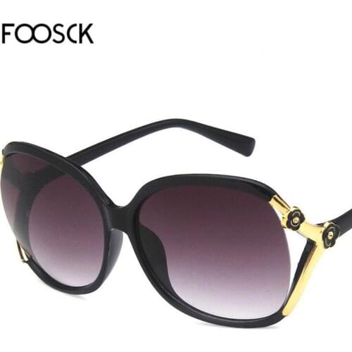 FOOSCK 2018 Fashion Sunglasses Brand Designer Luxury Sexy Women/Men Round Sun Glasses