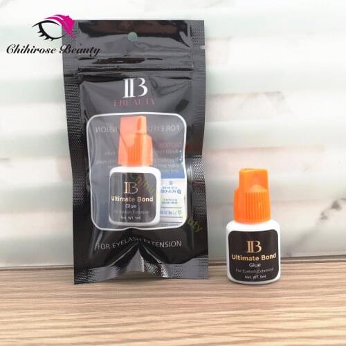 Ibeauty 1 bottle Fast Drying Eyelash Extension Glue IB Ultimate bond Glue 5ml Glue long lasting 6 weeks