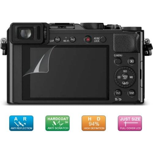 6pcs, 3pack) LCD Guard Film Screen Display Protector for Panasonic Lumix DMC-LX100 / DMC LX100 II GF5 GF3 G3 Digital Camera