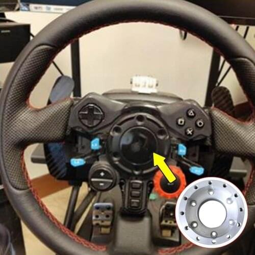 70mm Wheel Adapter Plate for Logitech G29 G27 Racing Steering Modification Parts Wheels DIY Aluminum Car Game M3C0