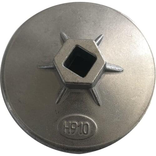 Aluminum 1/2 Square Drive 95mm 15 Flutes End Cap Oil Filter Wrench Auto Socket Remover Tool 910 For Ford Chrysler ALFA