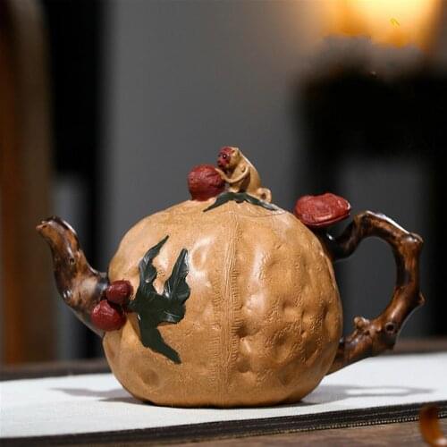 550ml Zisha Yixing Teapot Tea Pot Handmade Kung Fu Tea Set Teapots Ceramic Chinese Ceramic Clay Kettle Gift Safe Packaging