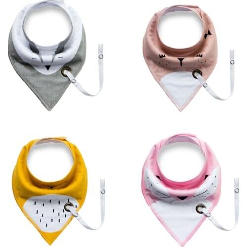 Child Bibs for Newborn Baby Boys Kid Solid Feeding Waterproof Apron for Girl Cotton Baby Gauze Hygiene Products Baby Accessory