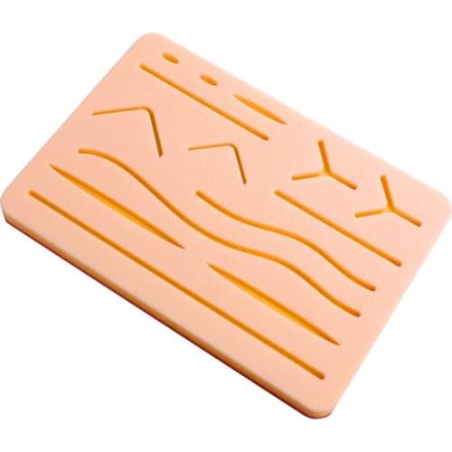 Surgical Simulation Wound Skin Suture Medical Students Practice Silicone Mold Double Eyelid Embedding Surgery Super Soft Module