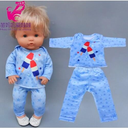 40cm babies Doll Clothes Pants set Nenuco Ropa y Su Hermanita 16 Inch Baby Doll homewears Accessories
