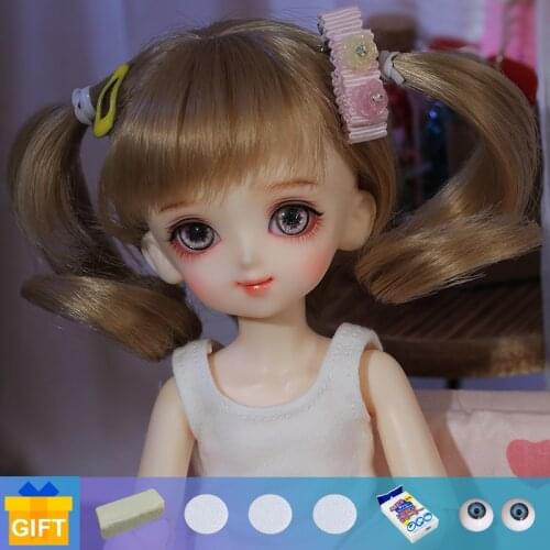 New Arrival Shuga Fairy Yuzu Doll BJD 1/6 cosmetics dolls fullset complete professional makeup Toy Gifts movable joint doll