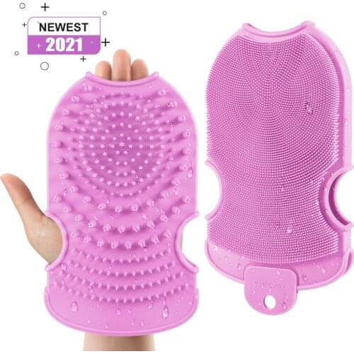 LUOEM Silicone Body Brushes