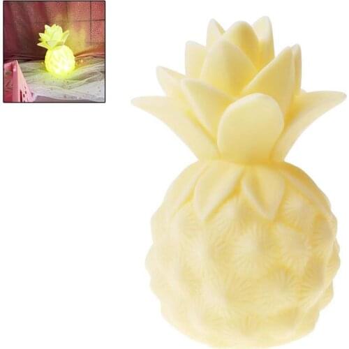 Cartoon Pineapple Lights LED Neon Night Light ChildrenS Bedroom Bedside Lamp Xmas Party Wedding Home Decoration Gift Table Lamp