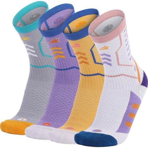 Men Women Cycling Socks Professional Brand Breathable Bicycle Socks Summer Outdoor Sport Cycling Running Basketball Sock