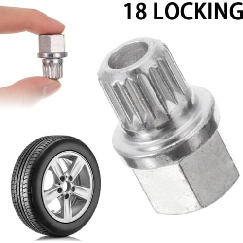 New Arrival 1pc No ABC 34/18 Locking Wheel Nut Bolt Key Point Spline Dedicated Replacement for BMW MINI COOPER E90 E60 E91