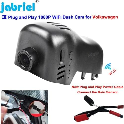 New Plug and Play 1080P WIFI Dash Cam Car Dvr Camera for Volkswagen vw Touareg 2010 2011 2012 2013 2014 2015 2016 2017 2018 2019