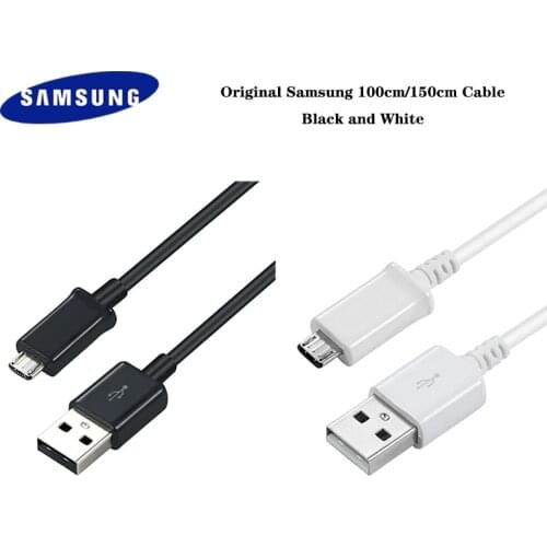 Original Samsung Micro USB Cable 2A Fast Charging Data Charger Cables 100cm/150cm For Galaxy S6 S7 Edge Note 4 5 C5 C7 C9 A10 J7