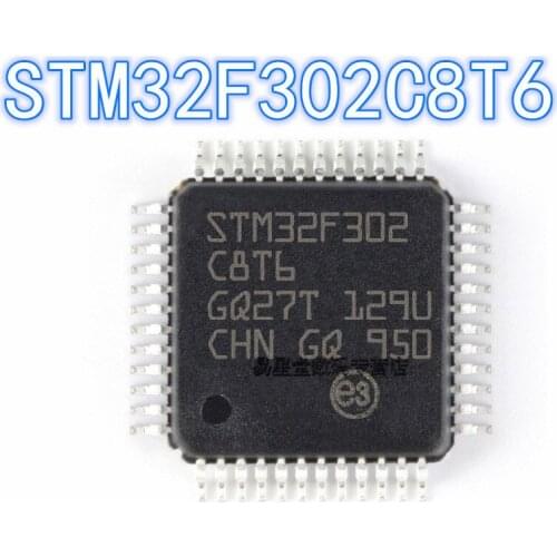 1PCS-10PCS 100% new original authentic STM32F302C8T6 QFP-48 32F302C8T6 QFP48 32-bit microcontroller chip