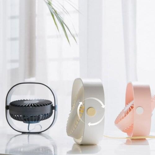 Handheld Mini Fan with Base Portable USB Rechargeable Personal Desktop Air Cooler for Home
