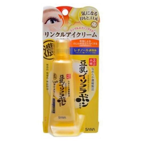 SANA Japan Nameraka Honpo Soy Isoflavone Anti-wrinkle Eye Cream (25g/.83oz.)