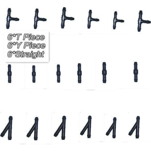 Car Wiper Washer Nozzles Tube Connector Accessories For bmw f30 focus 3 qashqai j10 camry octavia a7 kia sorento mazda 6 gh