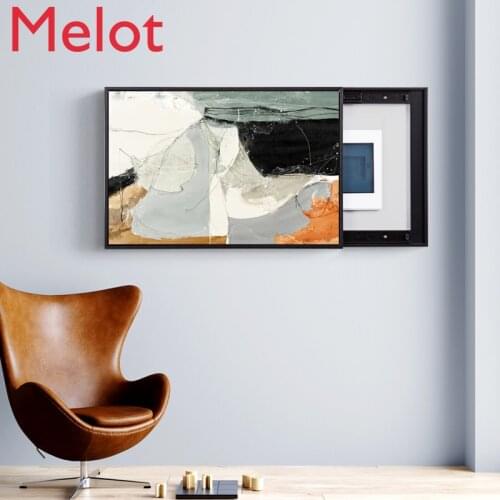 Modern Simple Meter Box Decorative Painting Push-Pull Blocking Distribution Box Electric Brake Box Switch Box Hanging Painting