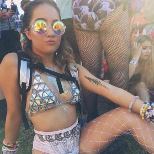 Rhinestone Body Jewelry Women 2019 Waist Belt Chain Top Bra Harness Summer Bikini Water Drop Body Summer Festival Jewelry