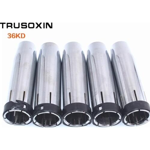 2Pcs MIG MAG Torch Stainless Steel Shield Cup of Binzel 36KD MIG Gun for MIG NBC CO2 Shield Welding Machine/Welding Equipment