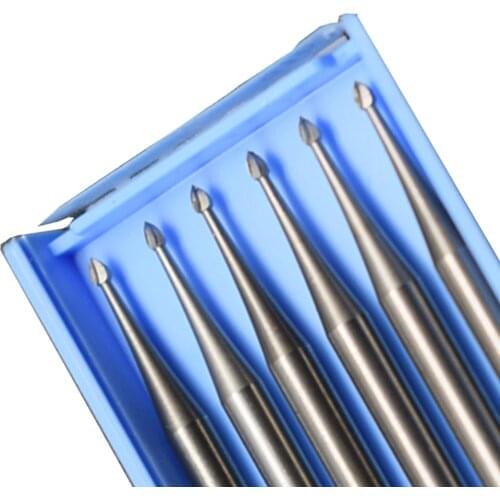 Bud Burs Steel Burs Series High Speed Steel Burs 6Pcs /lot For One Size