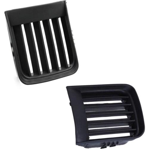 1 Pair of Fog Lamp Grid Car Grille Lower Front Bumper Fog Light Grille Cover for Nissan R50 1999-2004 Auto Parts